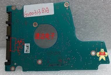Toshiba HDD PCB 东芝笔记本硬盘电路板串口板号:G003138A实物图