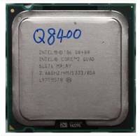 Intel酷睿2四核Q8400 2.66G 4M 1333 775 CPU四核 散片775针CPU