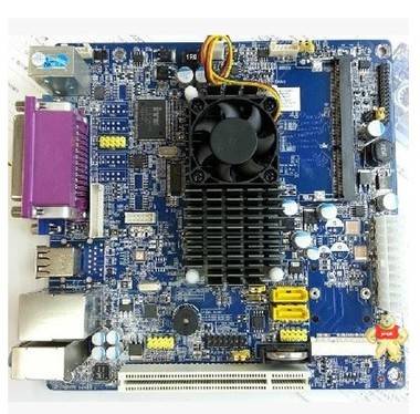 迷你D525工控主板 超市POS收銀機(jī)主板集成雙核CPU 廣告機(jī)翔升主板 