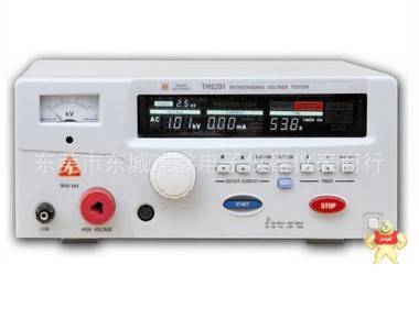 常州同惠TH5201A 交流耐电压测试仪：200 kΩ-1.0 GΩ(100V) 