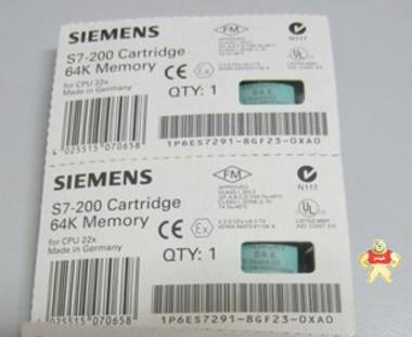 [现货]原装现货64KB西门子S7-200 PLC储存卡、MC291 