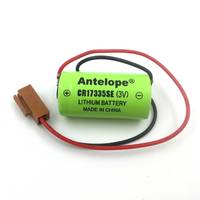 欧姆龙C200H-BAT09带插头AntelopeCR17335SE-3vPLC锂电池