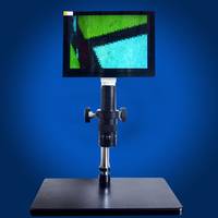 厂家直销连续变倍9.7寸屏幕安卓系统 平板单筒数码视频显微镜 显微镜