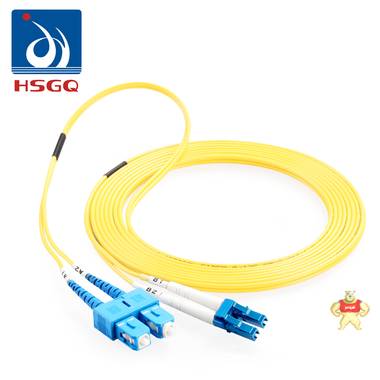 鸿升HSGQ厂家高品质工程专用跳线单模光纤跳线SC-LC 电信级 
