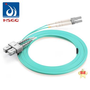 鸿升厂家高品质工程专用光纤线 多模万兆光纤跳线SC-LC电信级 