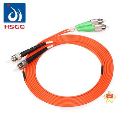 鸿升HSGQ厂家高品质工程专用跳线多模光纤跳线FC-ST 电信级 
