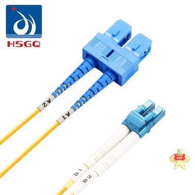 鸿升HSGQ厂家高品质工程专用跳线单模光纤跳线SC-LC 电信级 