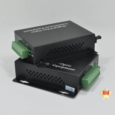 工业级RS232转光纤收发器串口光端机RS232串口光猫SC单模双纤 