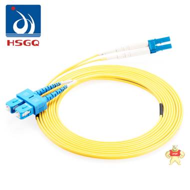 鸿升HSGQ厂家高品质工程专用跳线单模光纤跳线SC-LC 电信级 批发 