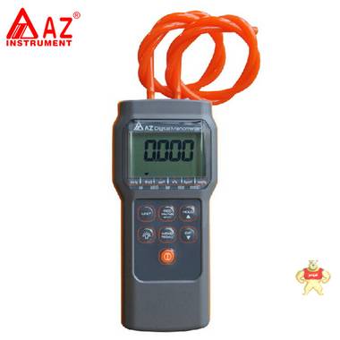 台湾高精度电子压力表数字微压差仪气压力计AZ82012/82062/82152 