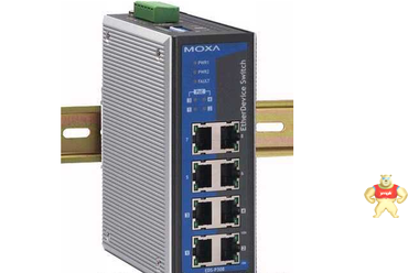 MOXA EDS-308-MM-SC（8口10/100Mbps非网管型工业交换机） 深圳诚亚科技 