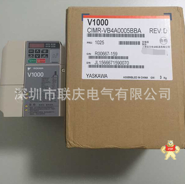 安川变频器CIMR-VB4A0005BBA 2.2KW/1.5KW/V1000小型矢量型 