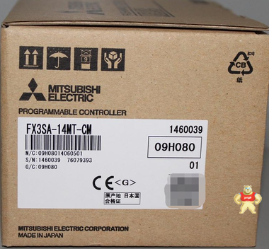 三菱PLC FX3SA-14MT-CM 小巧经济型可编程控制器 