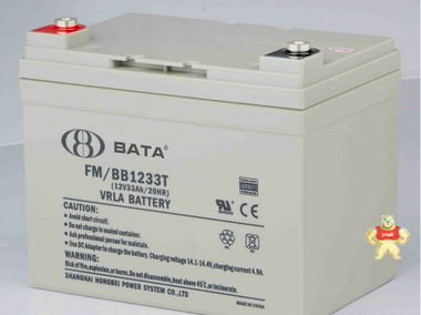 鸿贝蓄电池FM/BB1233T 12V33Ah原装现货 蓄电池-总代理 