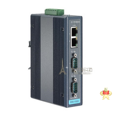研华EKI-1522工业通讯2 端口RS-232/422/485 串口设备联网服务器 