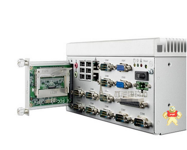 研华ITA-1710无风扇嵌入式10个串口加固紧凑型双显双网口LVDS+VGA 