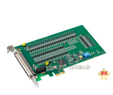 研华PCIE-1760数据采集64通道隔离数字输入/输出PCI-E扩展接口 