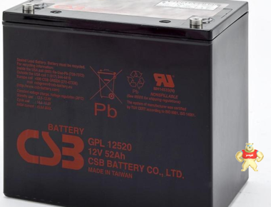 台湾CSB铅酸免维护蓄电池GPL12650价格 