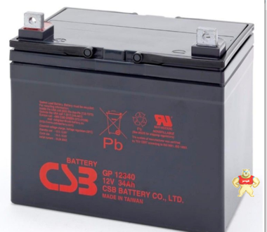 台湾希世比CSB铅酸免维护蓄电池GP12340价格 