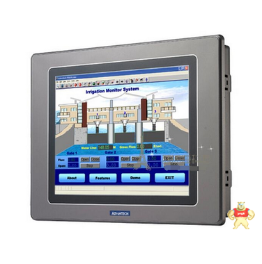 研华WebOP-2080T可编程8寸人机界面Designer 2.0组态软件LCD屏 