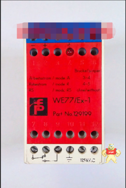 全新現(xiàn)貨德國(guó) 倍加福PEPPERL+FUCHS 安全續(xù)電器WE77/EX-1 