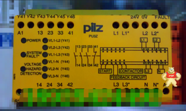 全新现货 德国 PILZ皮尔兹 安全续电器 PU3Z 