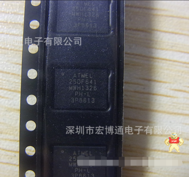 供应ATMEL原装UDFN8封装AT25DF641-MH-T现货