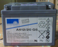 德国阳光蓄电池A412/20 G5 12V20AH