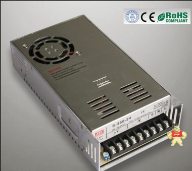 单组开关电源 S-350-24 350W 输出24V 