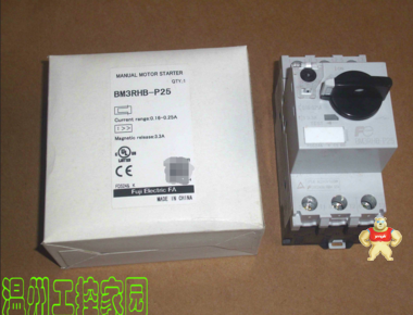 現(xiàn)貨FUJI富士電機(jī)過載斷路器 馬達(dá)保護(hù)斷路器 BM3RHB-P25 