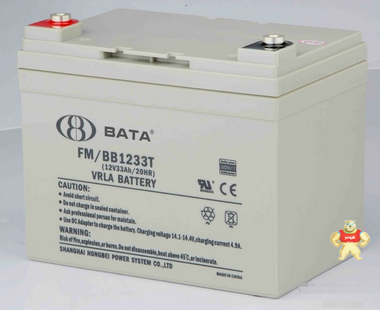 FM/BB1233T鸿贝蓄电池12V33Ah原装现货 工业UPS蓄电池 