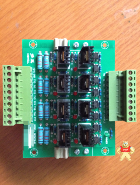三菱永宏PLC放大功率保护晶体管输出板/光耦隔离/8路 