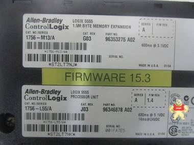 Allen-Bradley    1756-L55-M13-A   PLC 