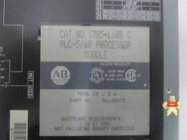 Allen-Bradley    785-L60B-C   PLC模块 