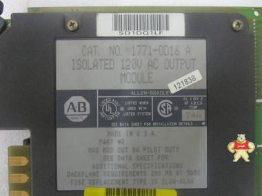 Allen-Bradley    1771-OD16   PLC 智能自动化工控 