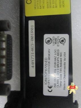 GE   IC697CPX772   PLC 智能自动化工控 