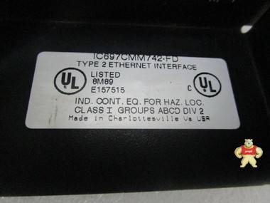 GE   IC697CMM742   PLC模块 智能自动化工控 