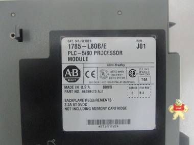 Allen-Bradley 1785-L80B PLC模块 智能自动化工控 