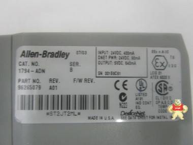 Allen-Bradley 1794-AND I/O 