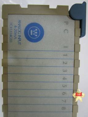 WESTINGHOUSE    1C31224G01      模块 智能自动化工控 