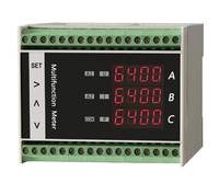 多功能电力仪表 真有效值测量三相电压 电流 有功功率DK6400