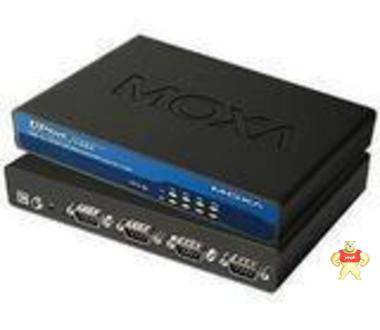 台湾 MOXA UP1450I USB转4口RS232/422/485集线器带光电隔离保护 