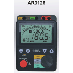 香港希玛AR3126高压兆欧表,绝缘电阻测试仪AR-3126 500V-5000V