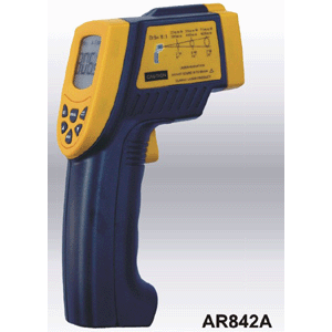 香港希玛 AR842A+ 红外测温仪AR-842A -50℃～550℃测温仪