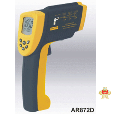 香港希玛AR872D高温红外线测温仪(-50℃～1050℃)温度计 