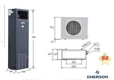 艾默生机房精密空调12.5KW(带加热加湿室内机)DME12MHP1全国联保 艾默生机房空调12.5KW,艾默生精密空调5P柜机,艾默生DME12.5KW机房空调,艾默生空调,艾默生空调12.5KW
