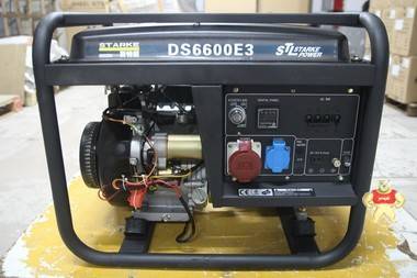 斯特朗 6KW三相汽油发电机 DS6600E3 