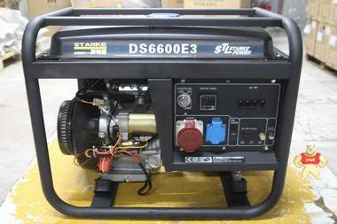 斯特朗 6KW三相汽油发电机 DS6600E3 
