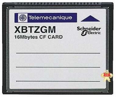 SCHNEIDER ELECTRIC  XBTZGM256 COMPACT FLASH CARD 256MB 