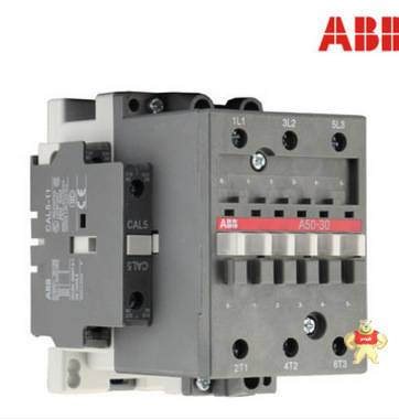ABB 50A交流接触器A50-30-11 24V/110V/220V/380V一常开一常闭 